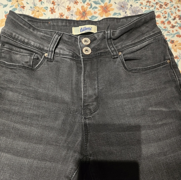 Black cropped jeans - Picture 2 of 12